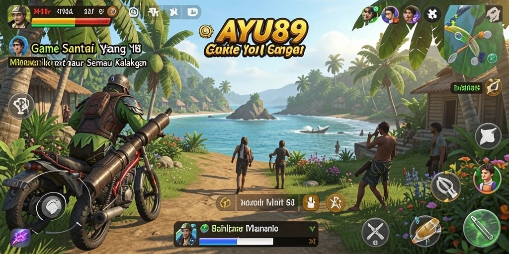 Tangkapan layar AYU89 menampilkan gameplay yang menghibur dan penuh warna.