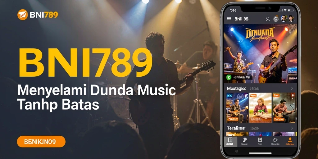 Screenshot gameplay BNI789 menampilkan interaksi musik yang seru.