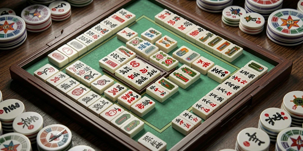 Tampilan gameplay Mahjong CEMARA77 yang menarik dan mengasyikkan.