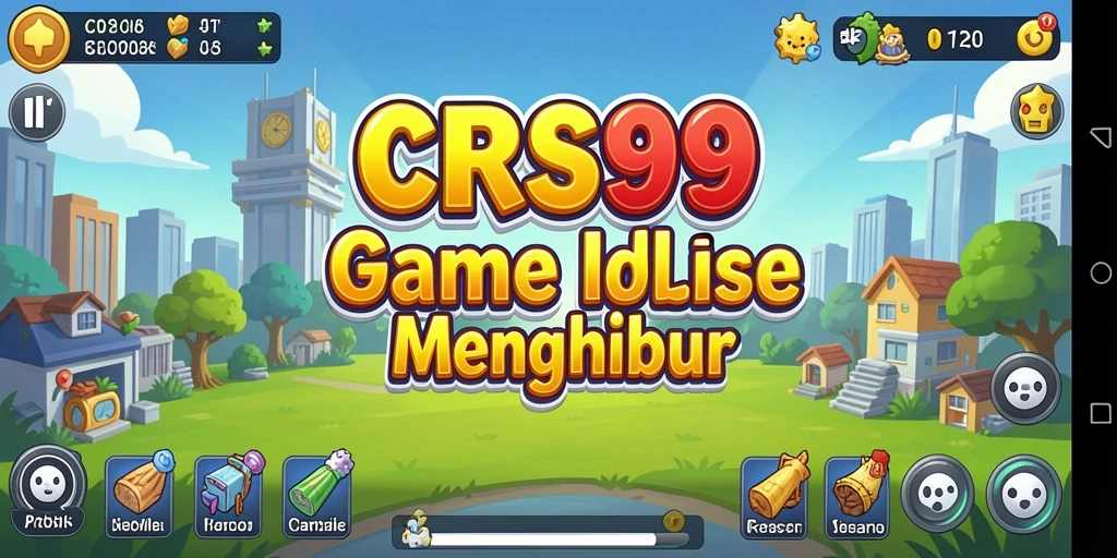 Screenshot CRS99 menampilkan aksi gameplay Idle yang menarik.