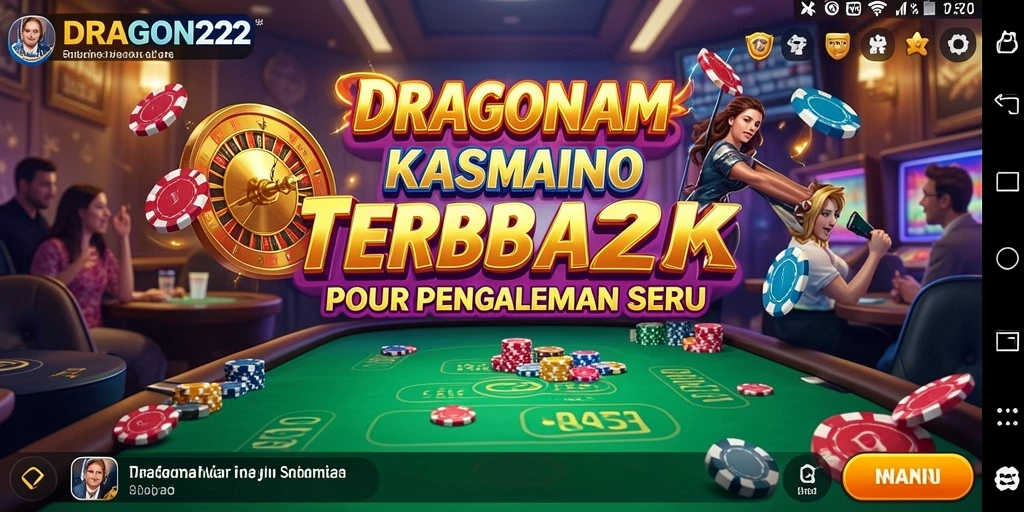 Tangkapan layar utama DRAGON222 menampilkan gameplay kasino yang mendebarkan.