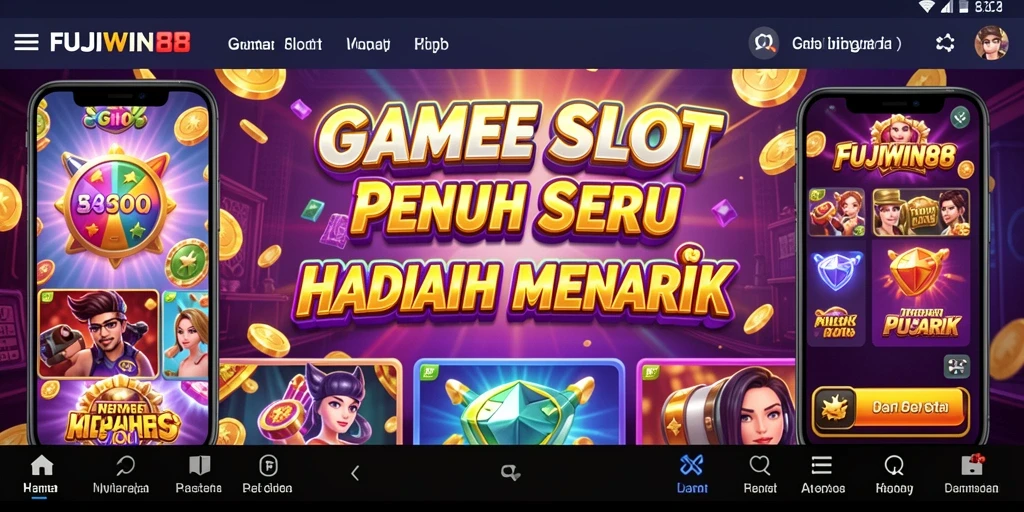 Tampilan gameplay menarik dari FUJIWIN88 dengan tema slot yang beragam.