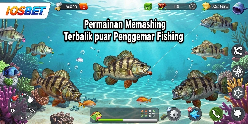 Tangkapan ikan yang beragam dan gameplay menarik di IOSBET.