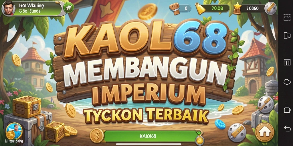 Screenshot utama KAOL68 menunjukkan pelaksanaan strategi Tycoon yang seru.
