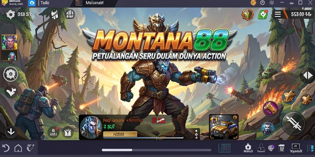 Tampilan menarik dari gameplay MONTANA88 yang memacu adrenalin.