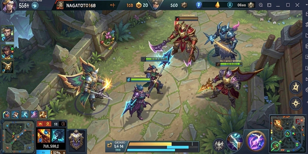 Tampilan gameplay seru dan grafis menarik di NAGATOTO168.