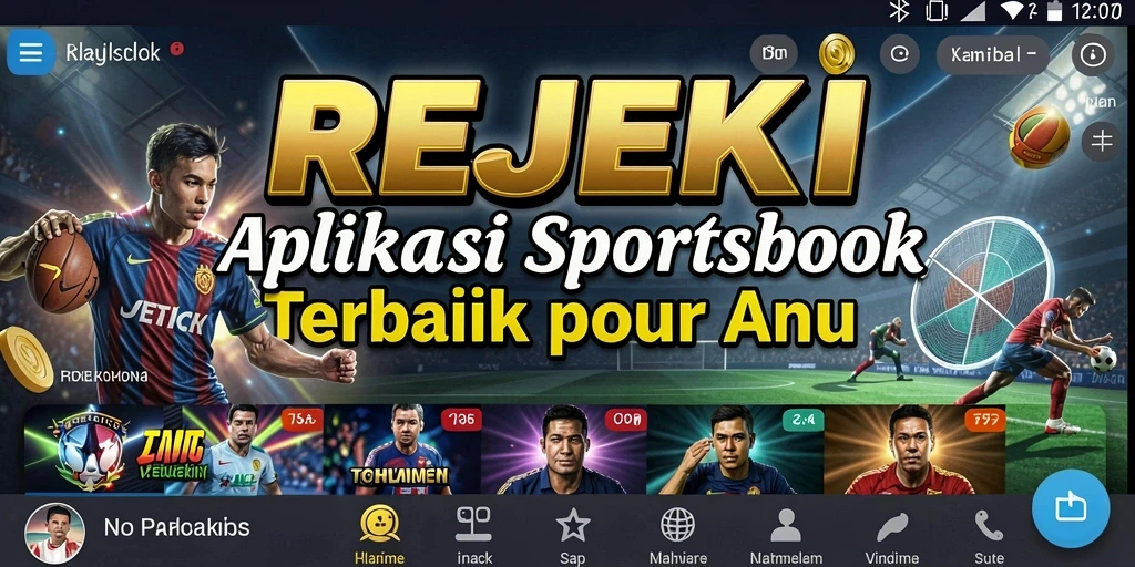 Tampilan gameplay menarik dari aplikasi Sportsbook REJEKI.