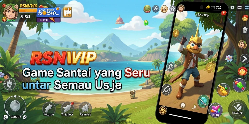 Screenshot gameplay RSNVIP yang menunjukkan keseruan bermain Casual.