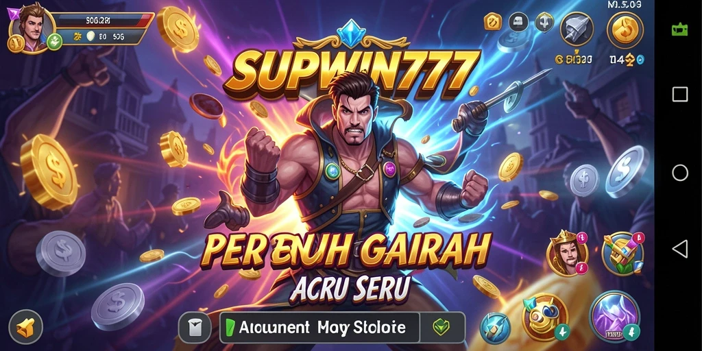 Tampak seru dari gameplay SUPWIN777 yang penuh aksi.