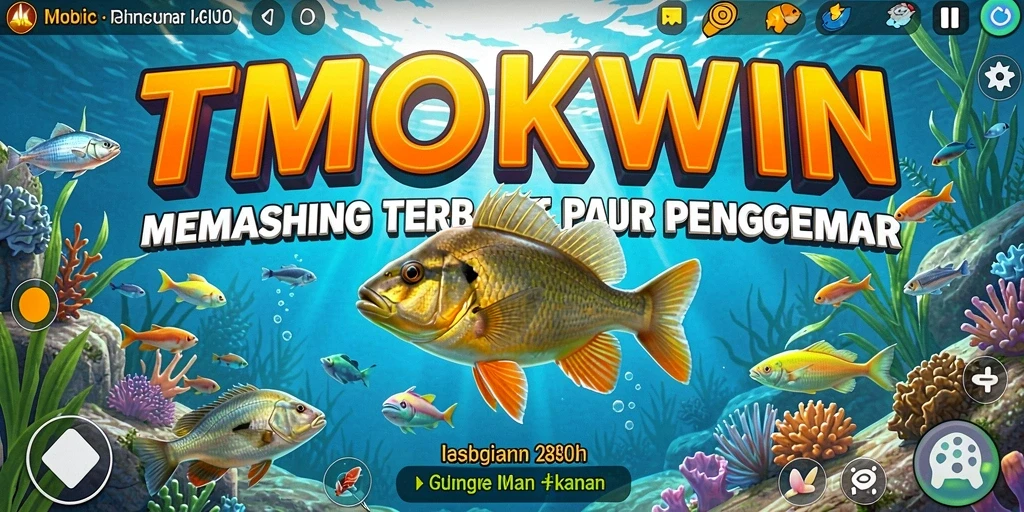 Tampilan utama gameplay TMOKWIN dengan grafik memancing yang menakjubkan.