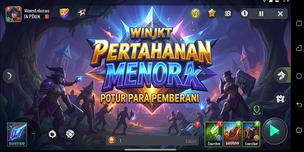 Gameplay menegangkan dalam dunia Tower Defense.